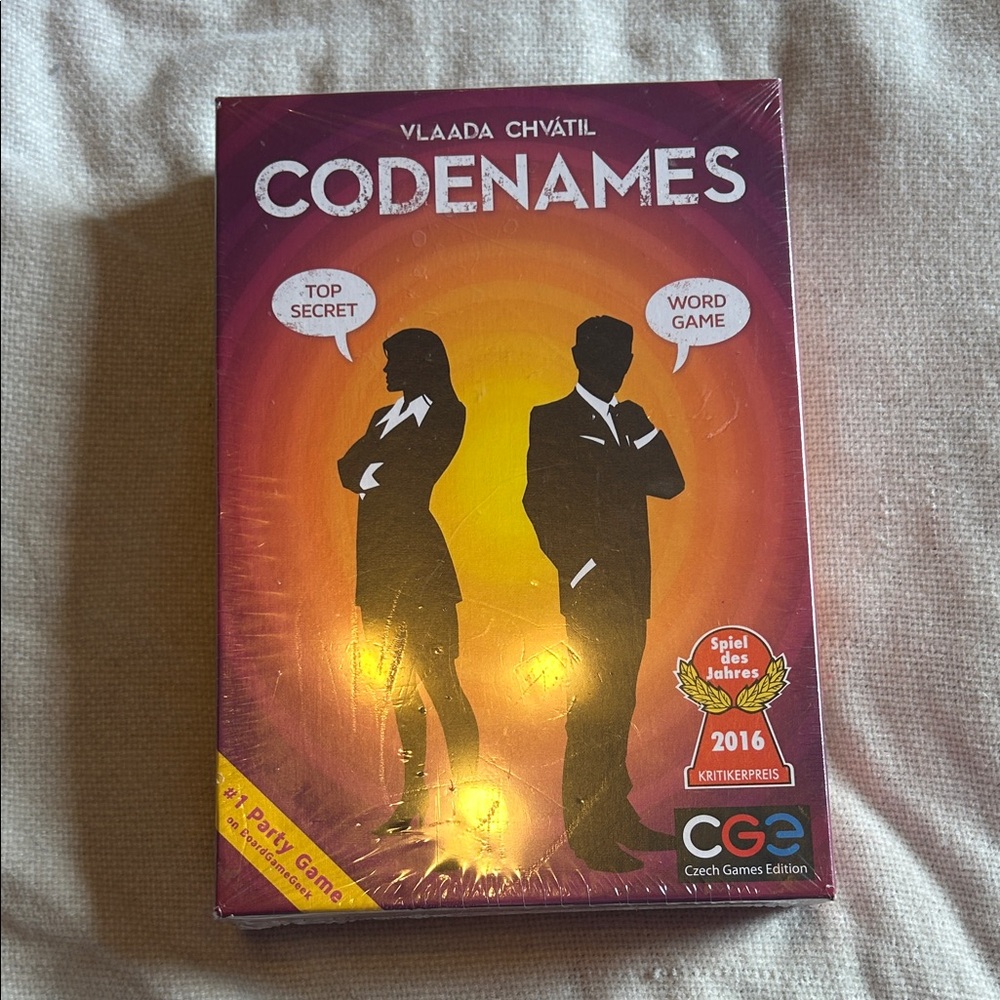 New sealed Code Names game